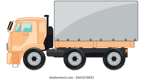 Güterwagen auf weißem Hintergrund ist isoliert