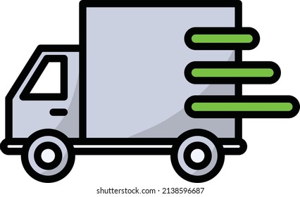 Cargo car vector illustration design flat