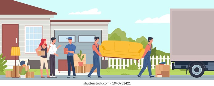 3,746 Moving company character Images, Stock Photos & Vectors ...