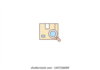 Cargo concept icon in trendy flat style isolated on white background. Cargo concept symbol. Vector illustration
