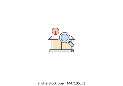 Cargo concept icon in trendy flat style isolated on white background. Cargo concept symbol. Vector illustration