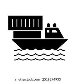 cargo concept line icon. Simple element illustration. cargo concept outline symbol design.