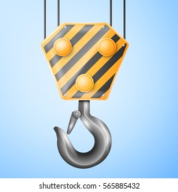 Cargo crane hook