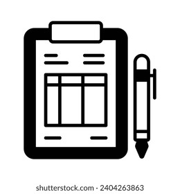 Cargo delivery invoice vector design, trendy icon of cargo bill