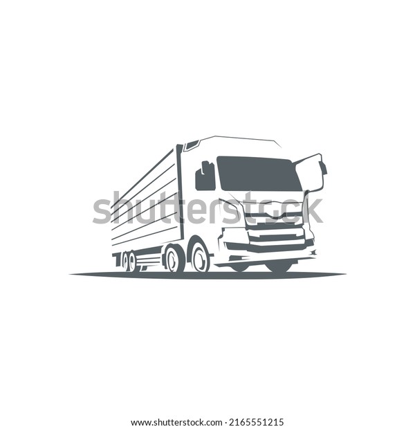 Cargo delivery services logo design. trans cargo\
vector icon design element ,Shipping transportation logo or label\
cargo