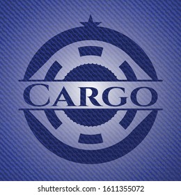 Cargo denim background. Vector Illustration. Detailed.