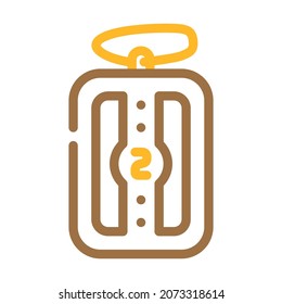 cargo diver accessory color icon vector. cargo diver accessory sign. isolated symbol illustration