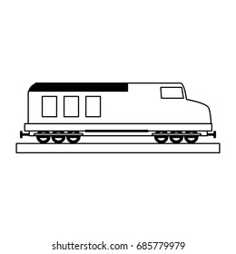 cargo or freight train icon image 