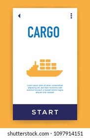 Cargo Icon Concept