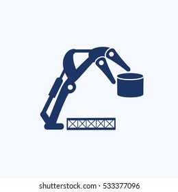 Cargo icon design, clean vector