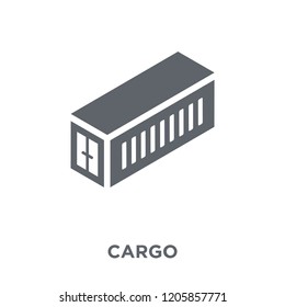 Cargo icon. Cargo design concept from Delivery and logistic collection. Simple element vector illustration on white background.