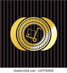 cargo icon inside shiny badge