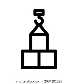 cargo icon or logo isolated sign symbol vector illustration - high quality black style vector icons
