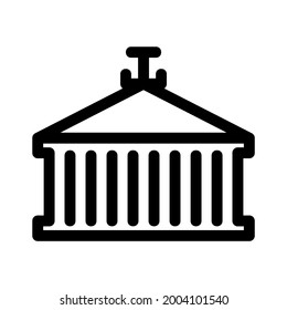 cargo icon or logo isolated sign symbol vector illustration - high quality black style vector icons
