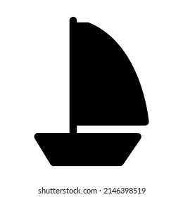 Cargo icon. ship icon. freight transport, sea port icon in vector illustration, flat style, two color, color circle, black shape style.