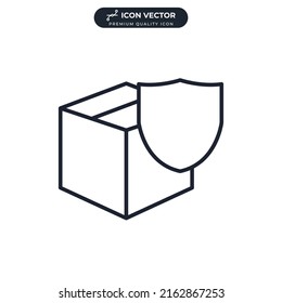 cargo icon symbol template for graphic and web design collection logo vector illustration