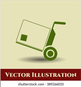 Cargo icon vector illustration