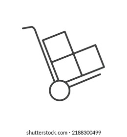 cargo icons  symbol vector elements for infographic web