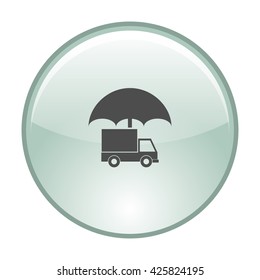 Cargo insurance icon