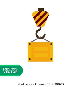 Cargo lifting icon