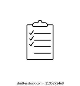 cargo list vector icon.outline cargo list vector concept for app,web sites,web design.