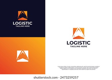 Cargo logistic logo design inspiration