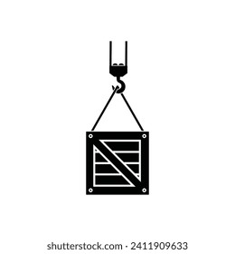cargo logistics icon vector sign