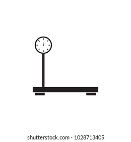 cargo mechanical scales icon. Element of Measuring items for mobile concept and web apps. Icon for website design and development, app development. Premium icon on white background