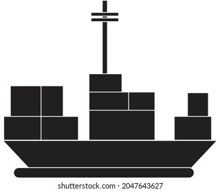 A cargo ocean liner ship 