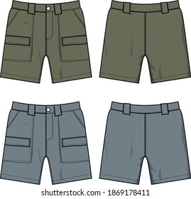 Karottenhose für Männer, Vektorvorlage