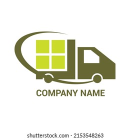 Cargo servicing logo design, immediately product supply group logo. 