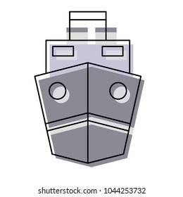 cargo ship icon 