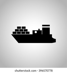 Cargo Ship Icon