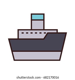 cargo ship icon 