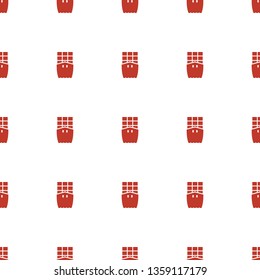 cargo ship icon pattern seamless white background. Editable filled cargo ship icon. cargo ship icon pattern for web and mobile.