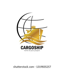 Cargo ship logo