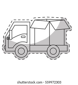cargo shipping or handling related icons image vector illustration design 