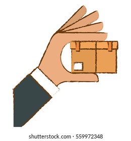 cargo shipping or handling related icons image vector illustration design 