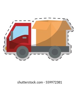 cargo shipping or handling related icons image vector illustration design 