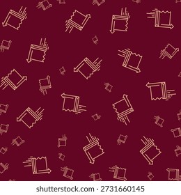 Cargo shipping pretty element trendy design vector Illustration colorful background.eps