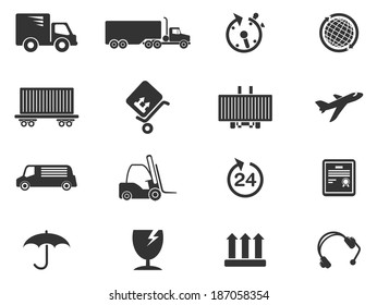 cargo shipping symbols