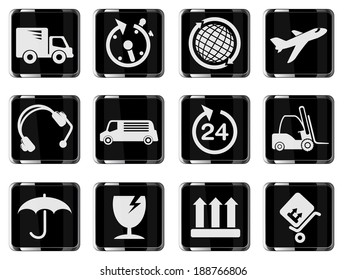 Cargo shipping symbols