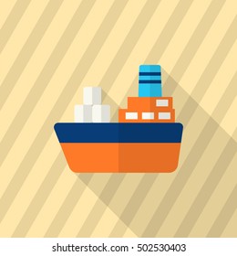 Cargo ships icon