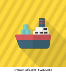 Cargo ships icon