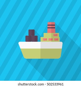 Cargo ships icon