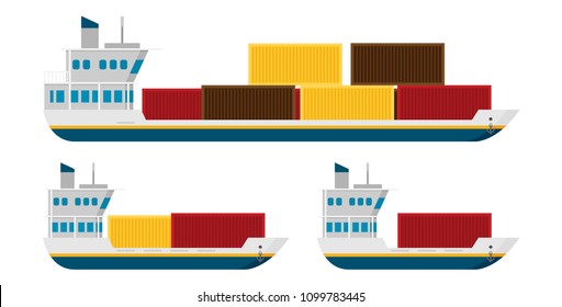 Cartoon Cargo Ships Images Stock Photos Vectors Shutterstock