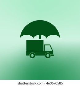 Cargo stock vector icon illustration design
