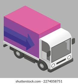 cargo three-dimensional vehicle for transporting goods
