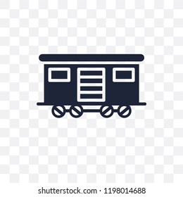 Cargo Train transparent icon. Cargo Train symbol design from Delivery and logistic collection.