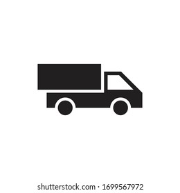 icono de transporte de carga diseño vectorial, icono de transporte, camión de transporte, icono de envío